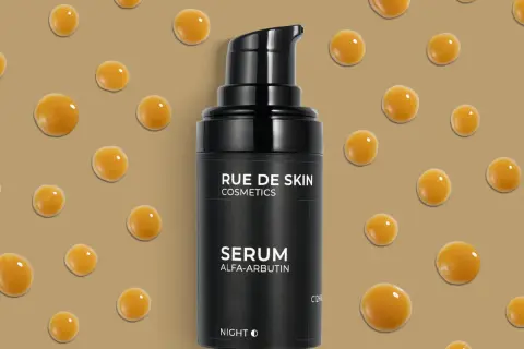 Serum z alfa-arbutyną w kroplach. Skóra rozświetlona i nawilżona dzięki mocy arbutyny.