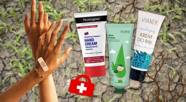 Dłonie potrzebują nawilżenia. Krem na suche dłonie Neutrogena, Yumi i Vianek to ratunek dla spierzchniętej skóry.