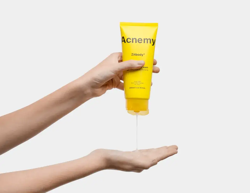 Produkty do mycia pleców z kwasem salicylowym