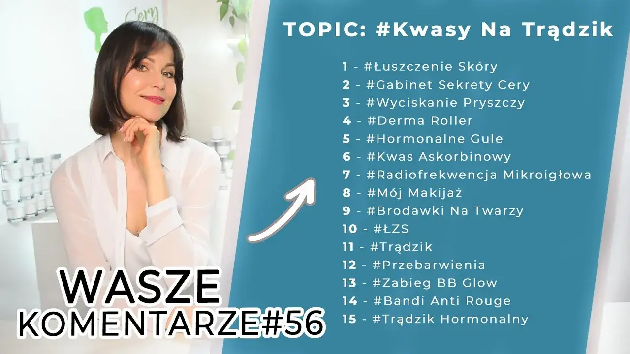 Składniki aktywne na trądzik
