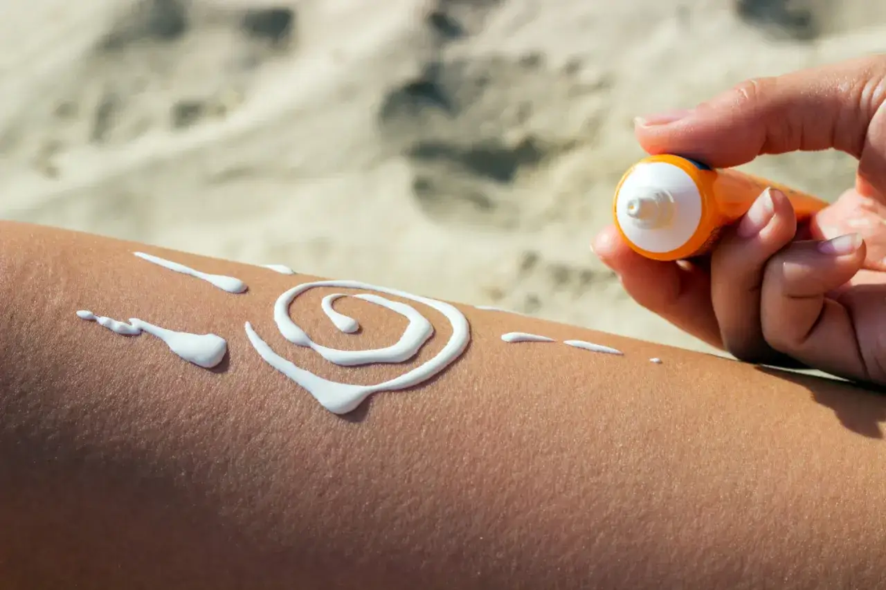 krem z filtrem SPF 50 po depilacji laserowej
