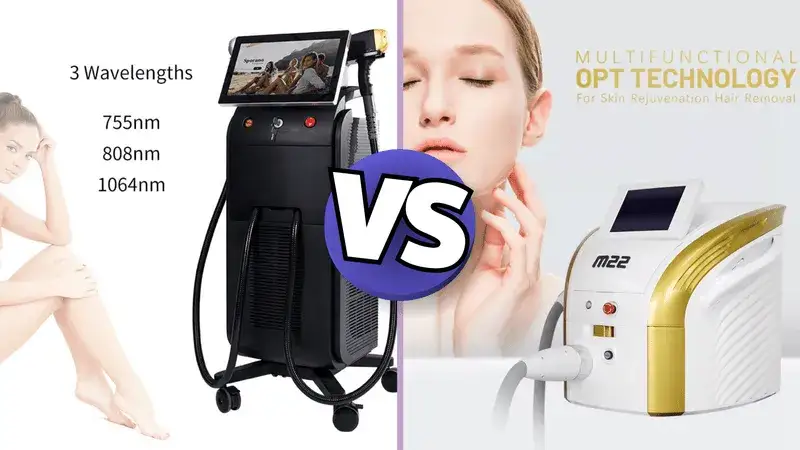 laser diodowy vs IPL