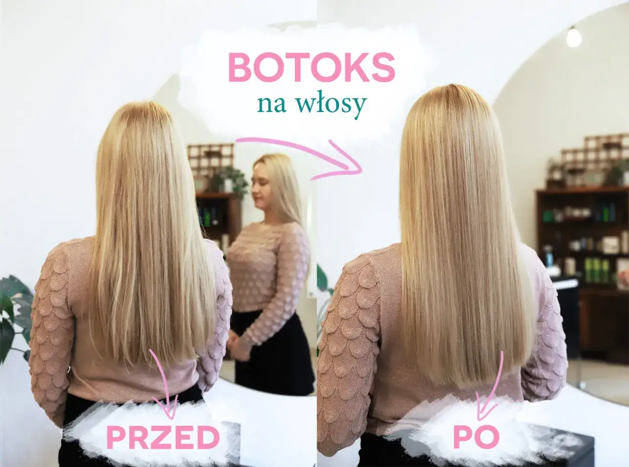 Botoks na włosy w salonie fryzjerskim